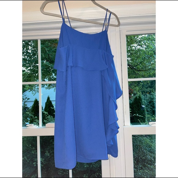 Asymmetric Ruffle Dress - Picture 2 of 3